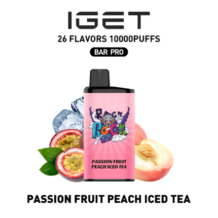 Passion Fruit Peach Ice Tea